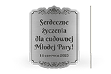 Naklejki Grawerowane